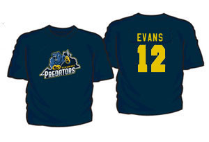 Predators - Navy Cotton Player T-shirt