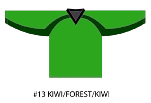 Color #13 Kiwi/Forest/Kiwi