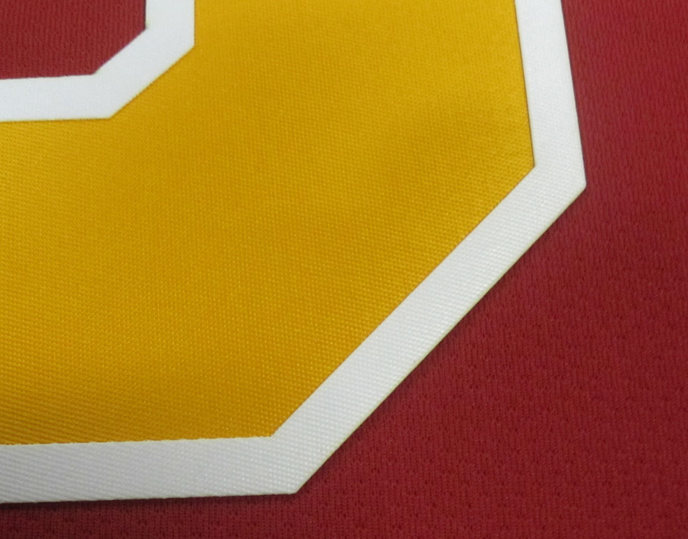 twill numbers on jerseys