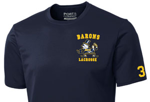 BCC Lacrosse - Performance Short Sleeve tee