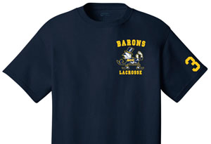 BCC Lacrosse - Short Sleeve Cotton Tee