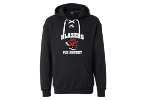 Blazers Hockey - Lace Up Hoody