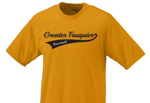 Greater Fauquier Baseball - Performance Jersey