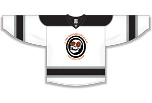 Laughing Skulls - White Jersey