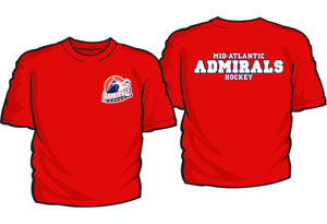 Mid-Atlantic Admirals Performance Tee