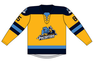 Predators Travel Jersey - Gold