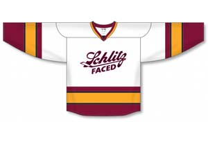 Schlitzfaced - White Jersey