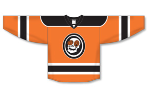 Laughing Skulls - Orange Jersey