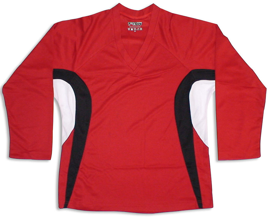 Tron SJ 200 Dry-Fit Jersey - Red/Black/White