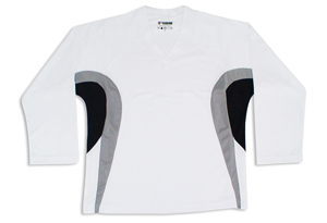 Tron SJ 200 Dry-Fit Jersey - White/Silver/Black