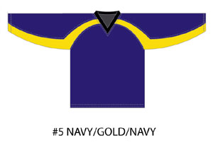 Color #5 Navy/Gold/Navy